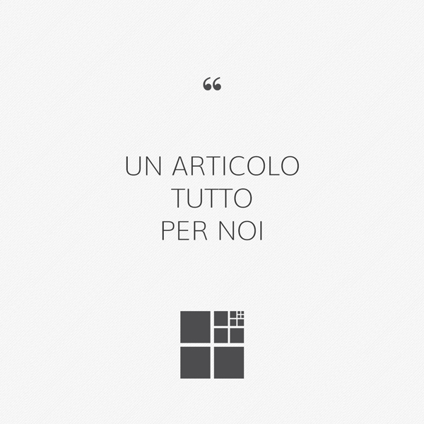 Un articolo per Modulor: Precisione, competenza ed affidabilità