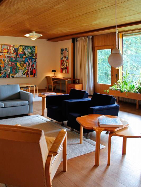 Stile scandinavo Alvar Aalto villa Carrè Stile scandinavo Alvar Aalto villa Carrè