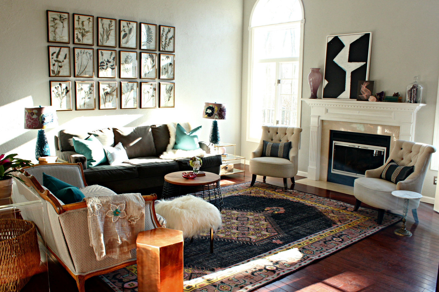 Boho Chic living room