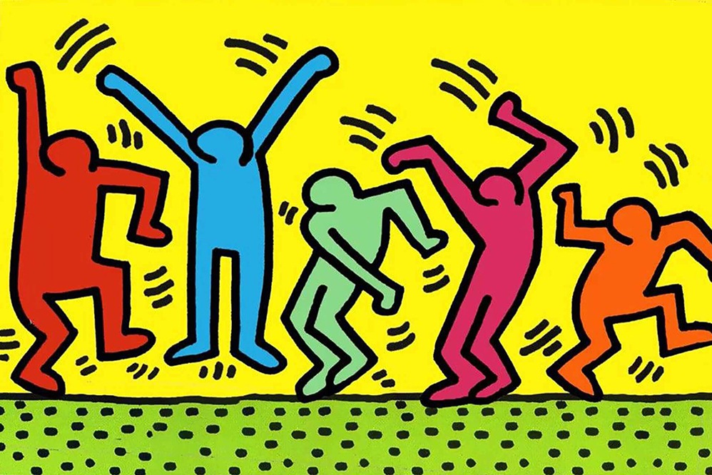 keith-haring-colori-pop-art-grafica