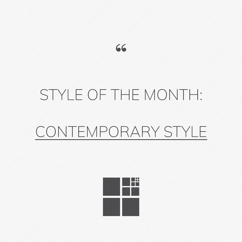 The contemporary style: the world of furniture nowadays