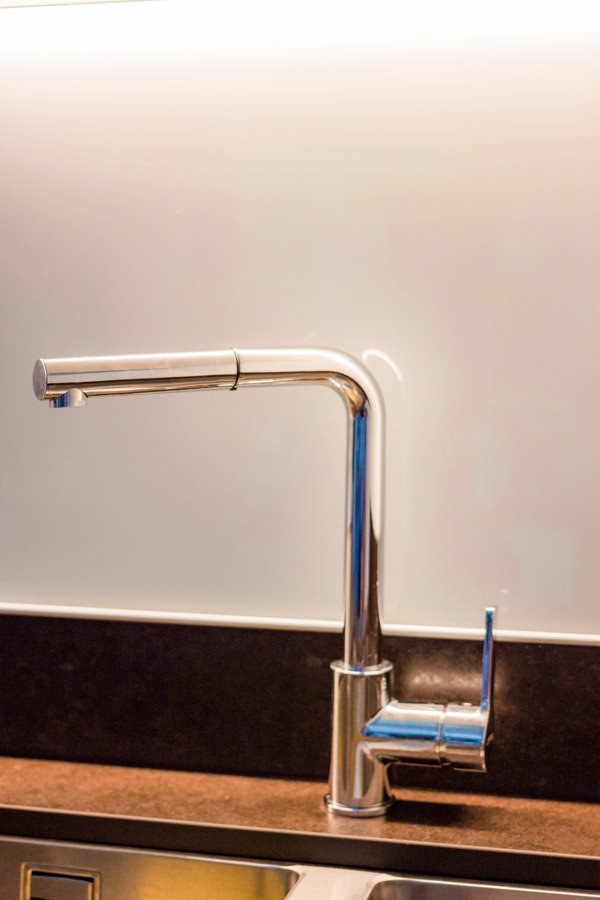 stainless steel faucet undercounter sink double basin