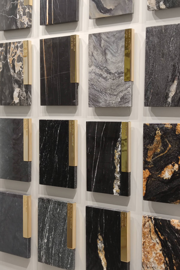 Antolini black marble sample book