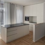 Arredamento minimal appartamento Bergamo Modulor