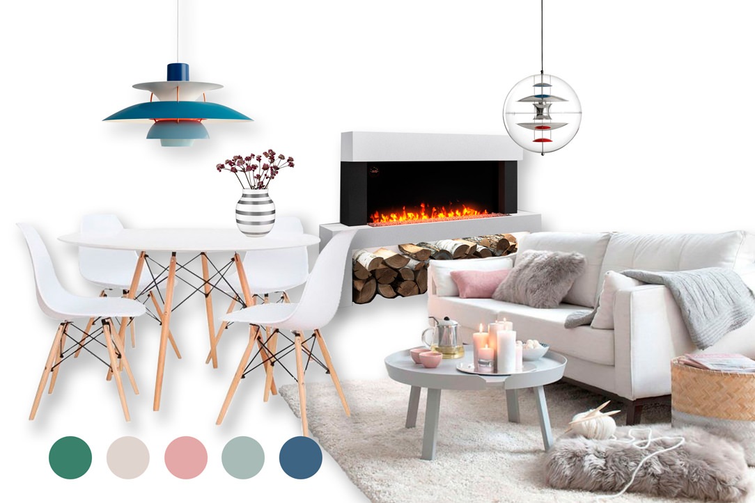 moodboard Hygge style