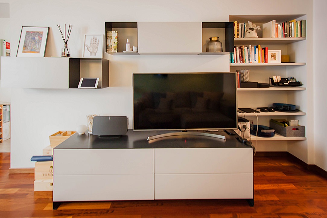 iron tv cabinet