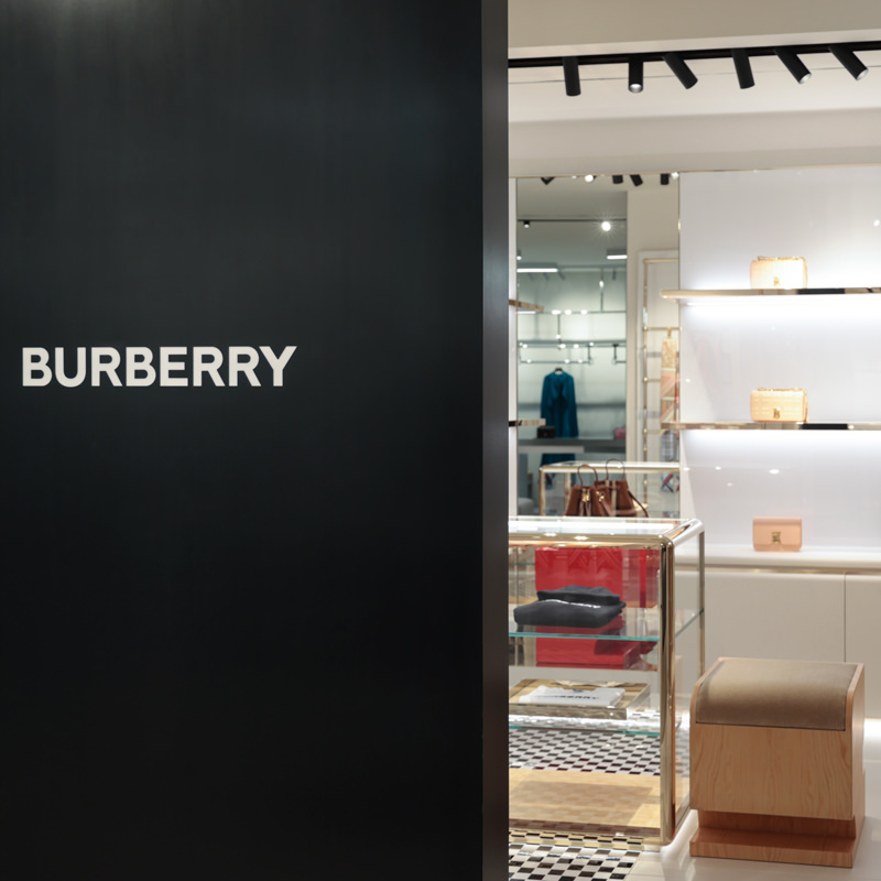 A NEW CORNER FOR BURBERRY
