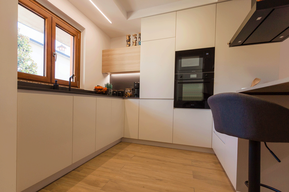 corner kitchen with peninsula animation small opening