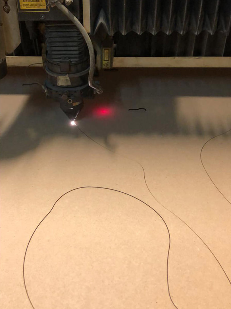 laser cutting