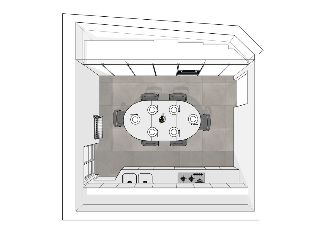 progetto cucina