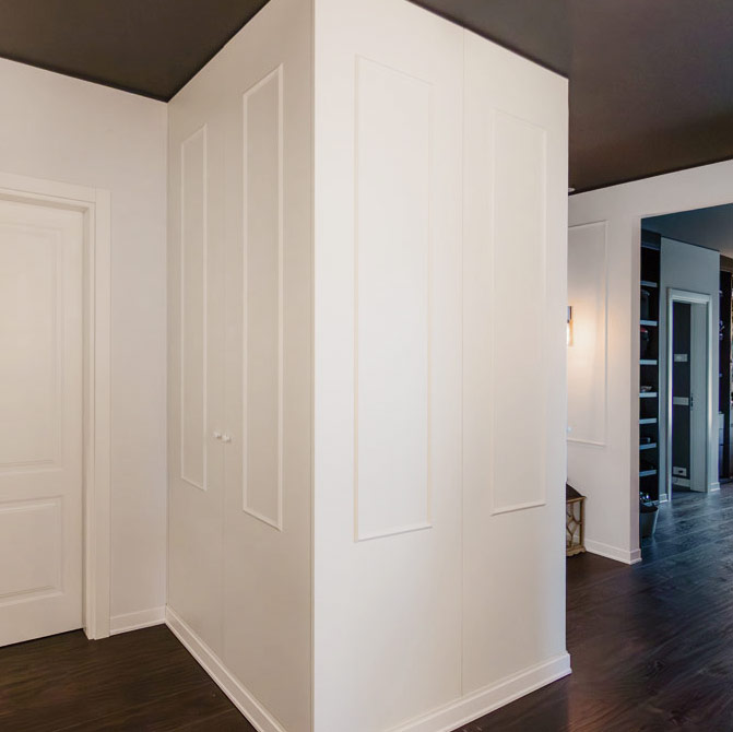 Classic White Wardrobe