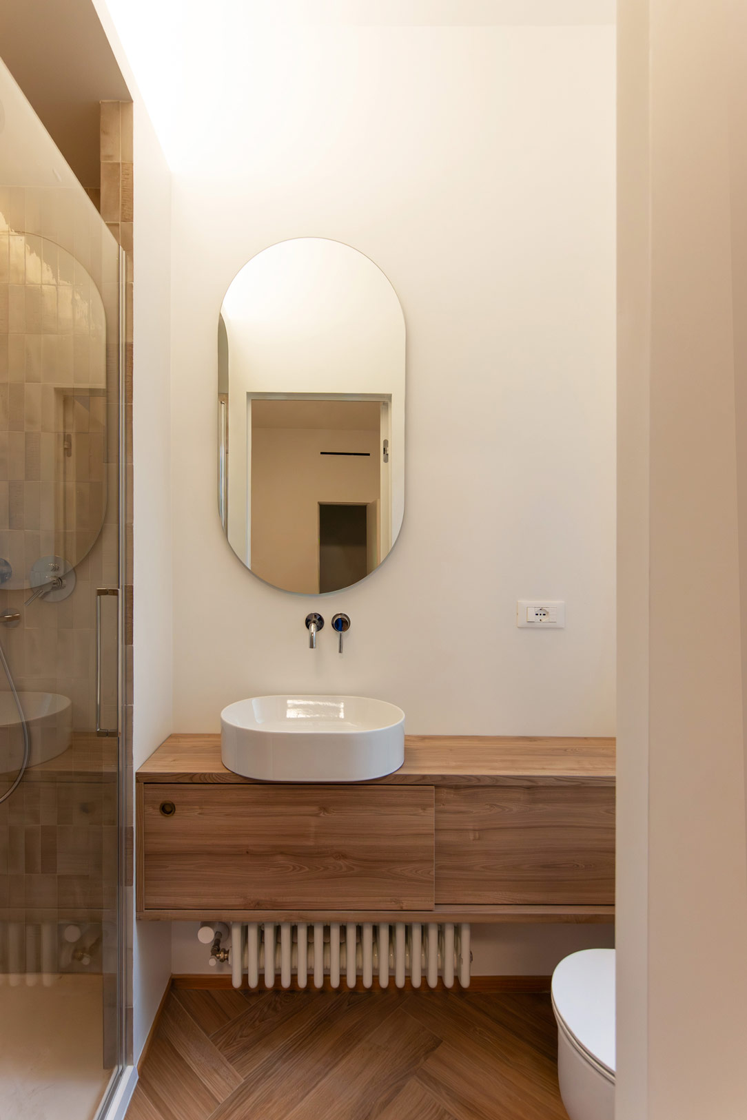 bagno bilaminato rovere