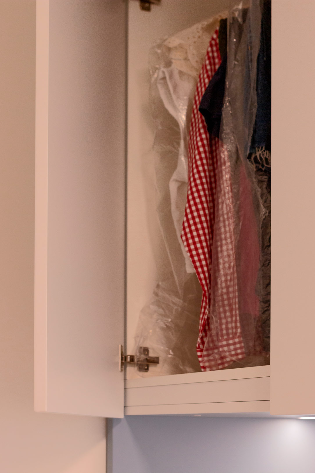 Dettaglio interno armadiatura